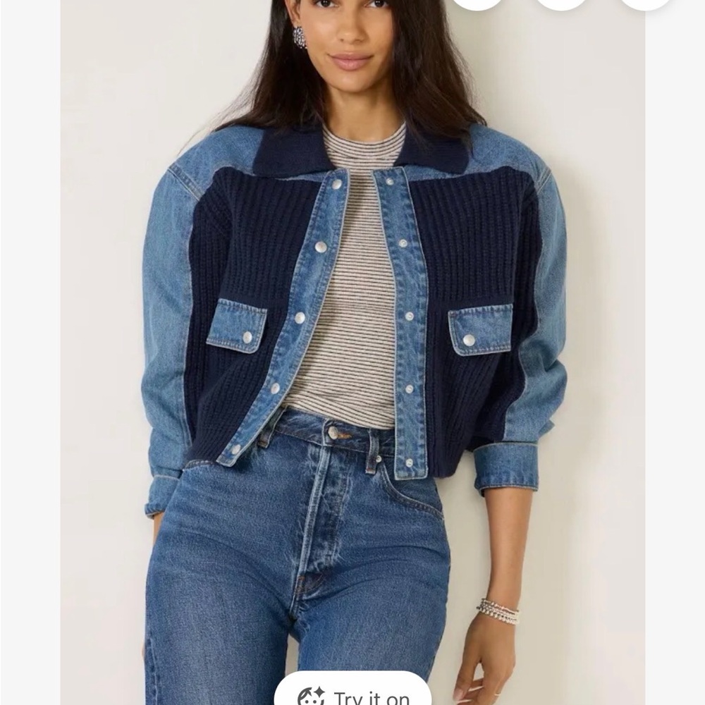 BrankNYC Anthropologie Crop Jacket